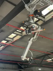 Automated Industrial Fire Response Unit