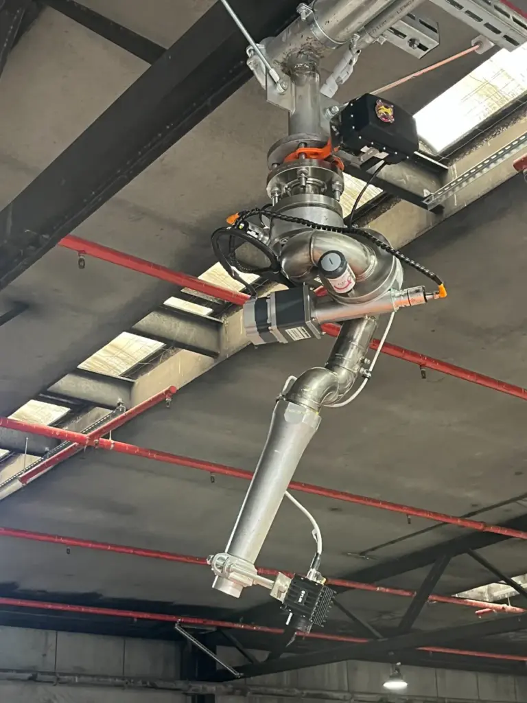 Automated Industrial Fire Response Unit