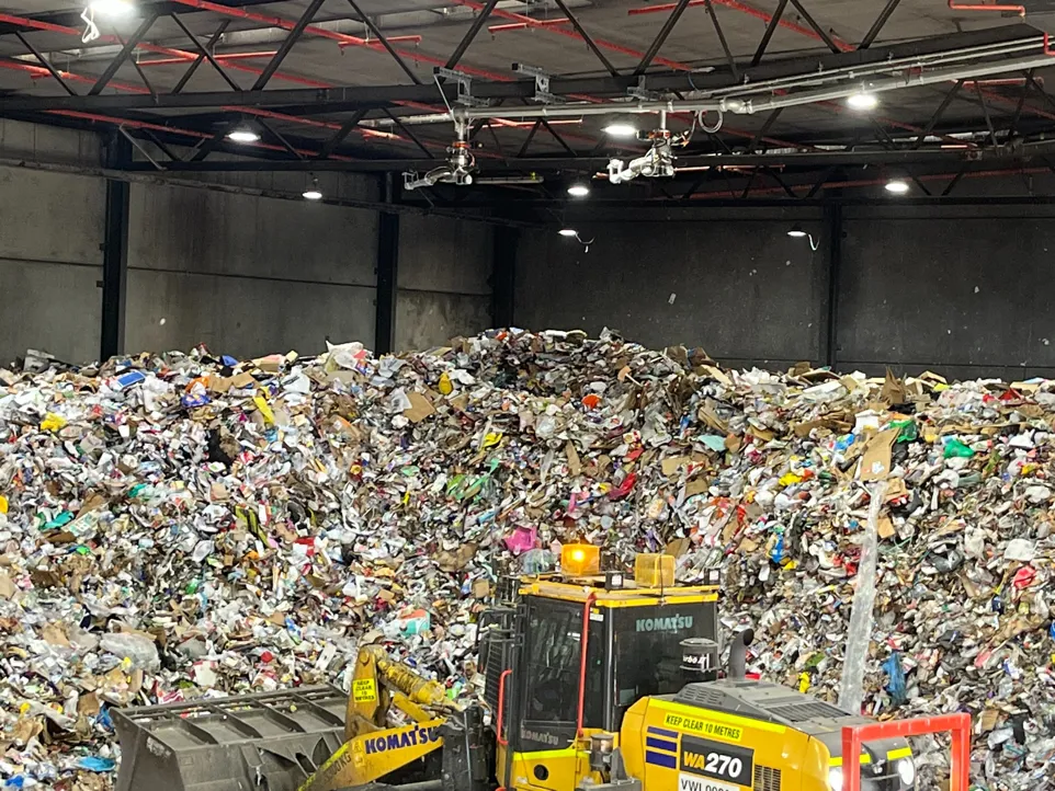 Recycling Facility Thermal Fire Monitoring