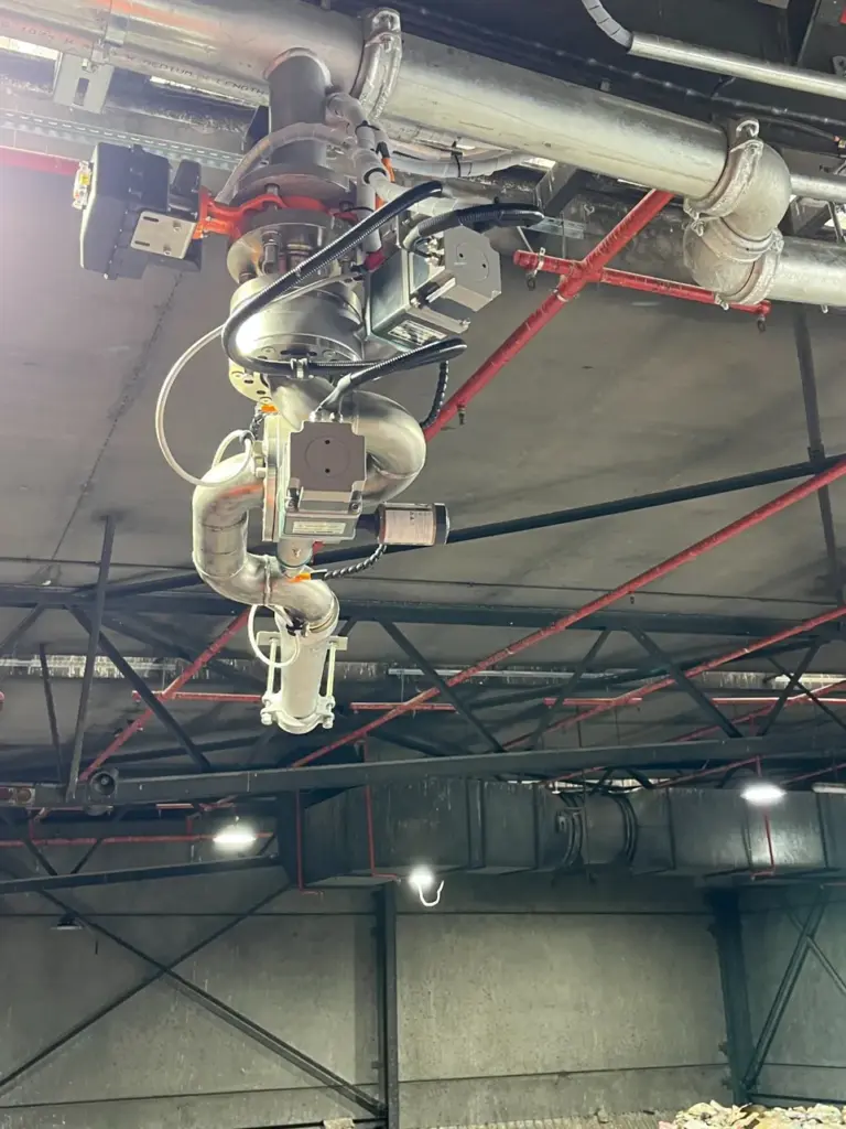 Targeted Industrial Fire Suppression System